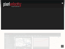 Tablet Screenshot of pixel-velocity.com